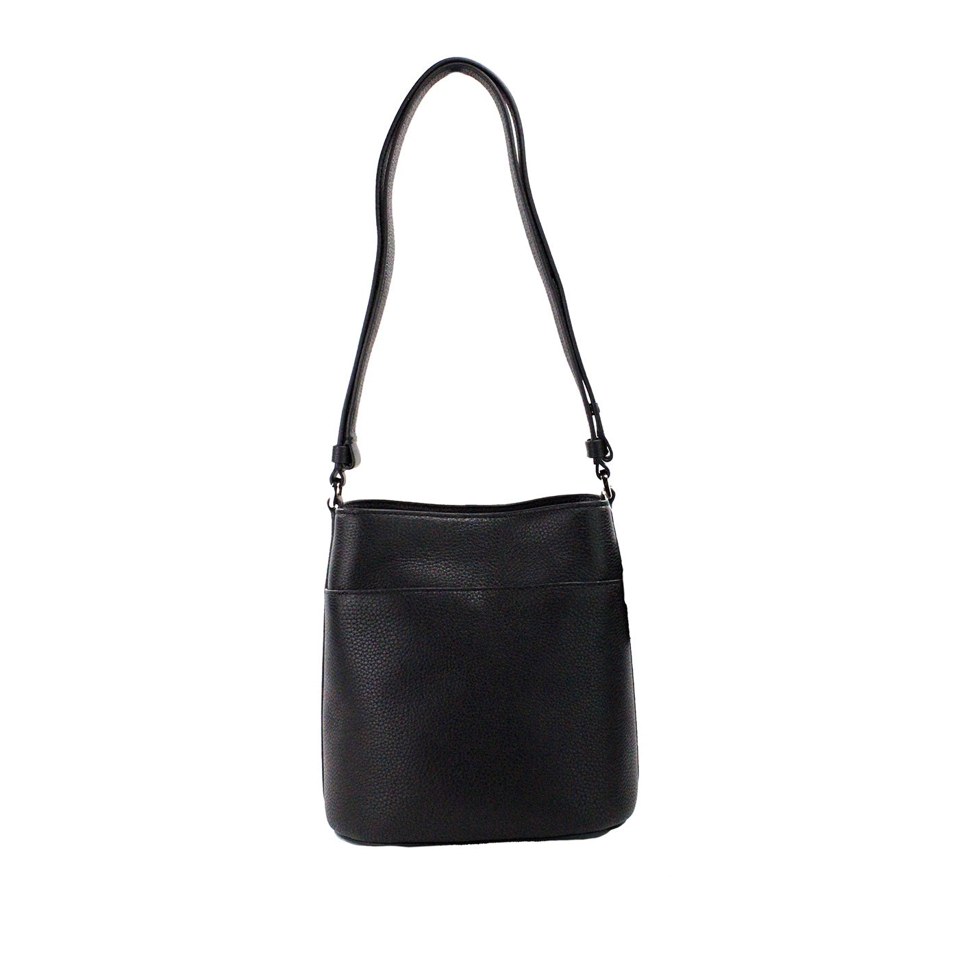 Kate Spade Leila Small Black Pebbled Leather Bucket Shoulder Crossbody Bag Kate Spade