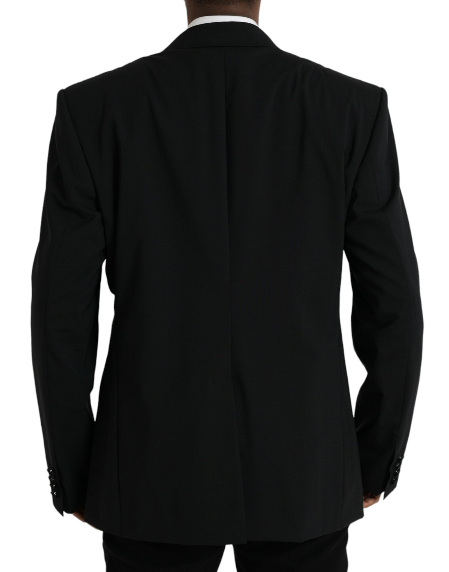 Dolce & Gabbana Black SICILIA Single Breasted Coat Blazer Dolce & Gabbana