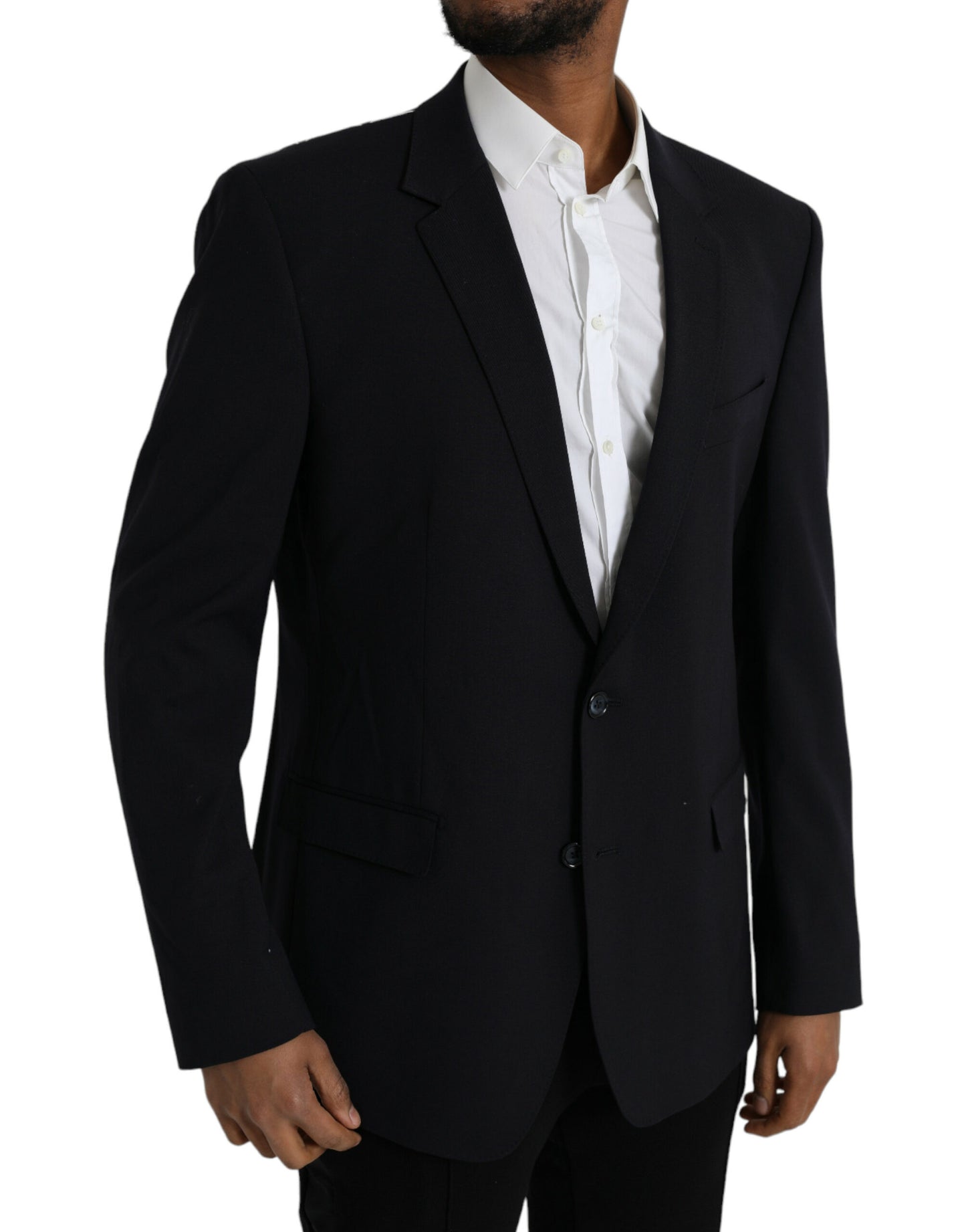 Dolce & Gabbana Black MARTINI Single Breasted Coat Blazer Dolce & Gabbana