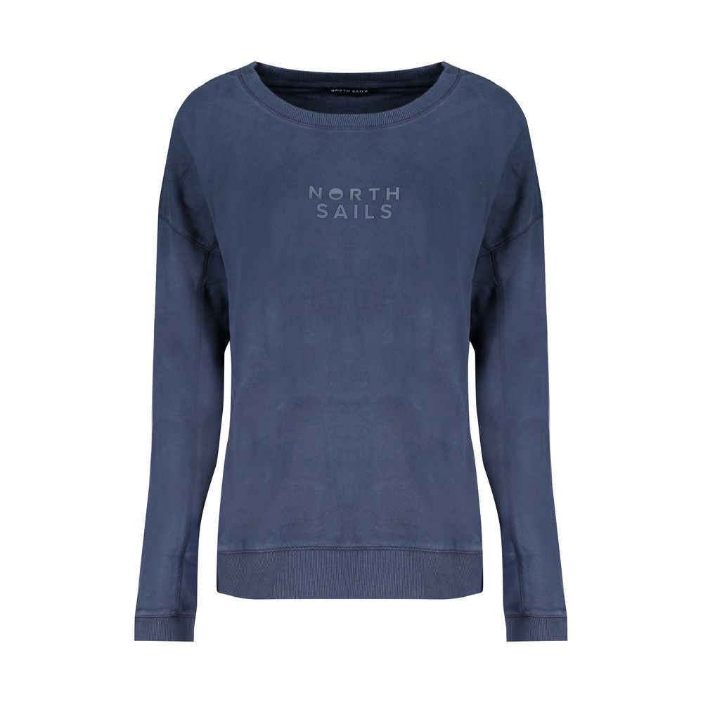 North Sails Blue Cotton Sweater North Sails