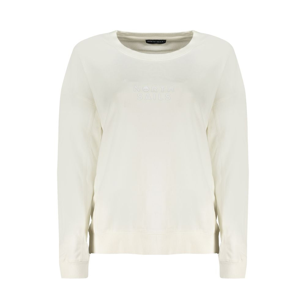 North Sails White Cotton Sweater North Sails