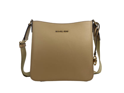 Michael Kors Jet Set Small Messenger Crossbody Bag Camel Michael Kors