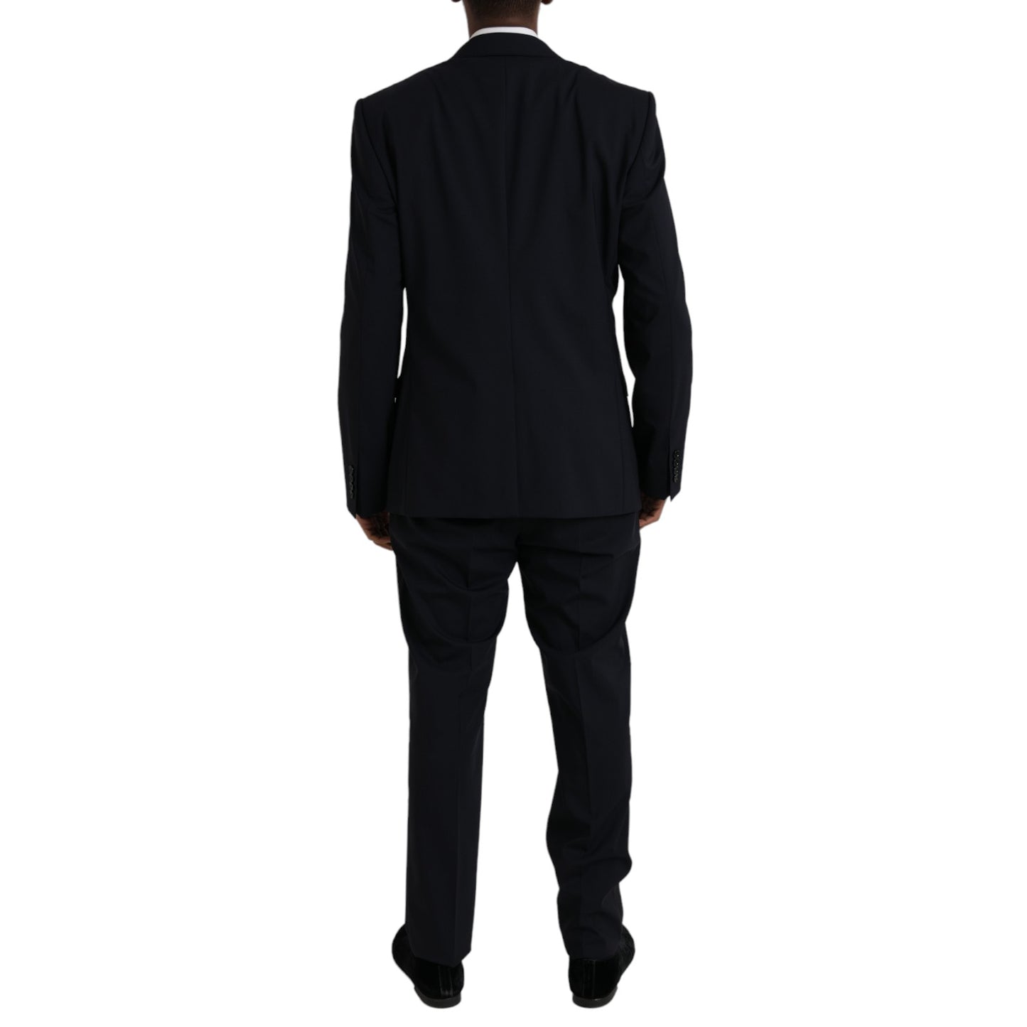 Dolce & Gabbana Blue MARTINI Wool Formal 2 Piece Suit Dolce & Gabbana