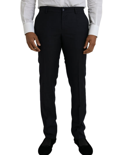 Dolce & Gabbana Blue Fantasy MARTINI Formal 3 Piece Suit Dolce & Gabbana