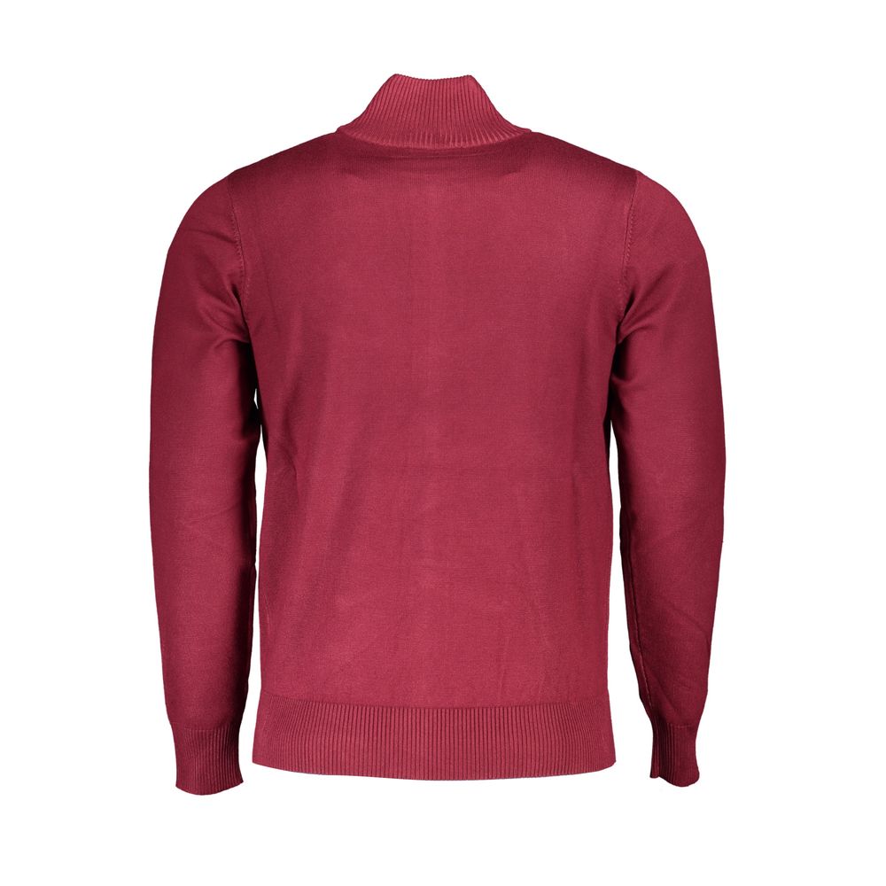 U.S. Grand Polo Red Nylon Sweater U.S. Grand Polo