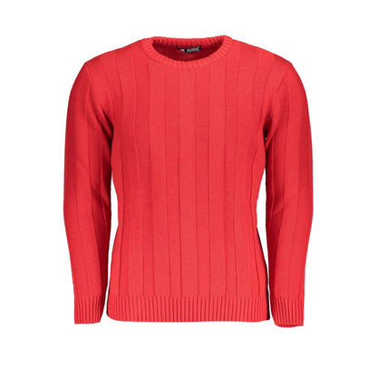 U.S. Grand Polo Red Fabric Sweater U.S. Grand Polo