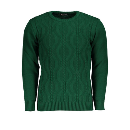 U.S. Grand Polo Green Fabric Sweater U.S. Grand Polo