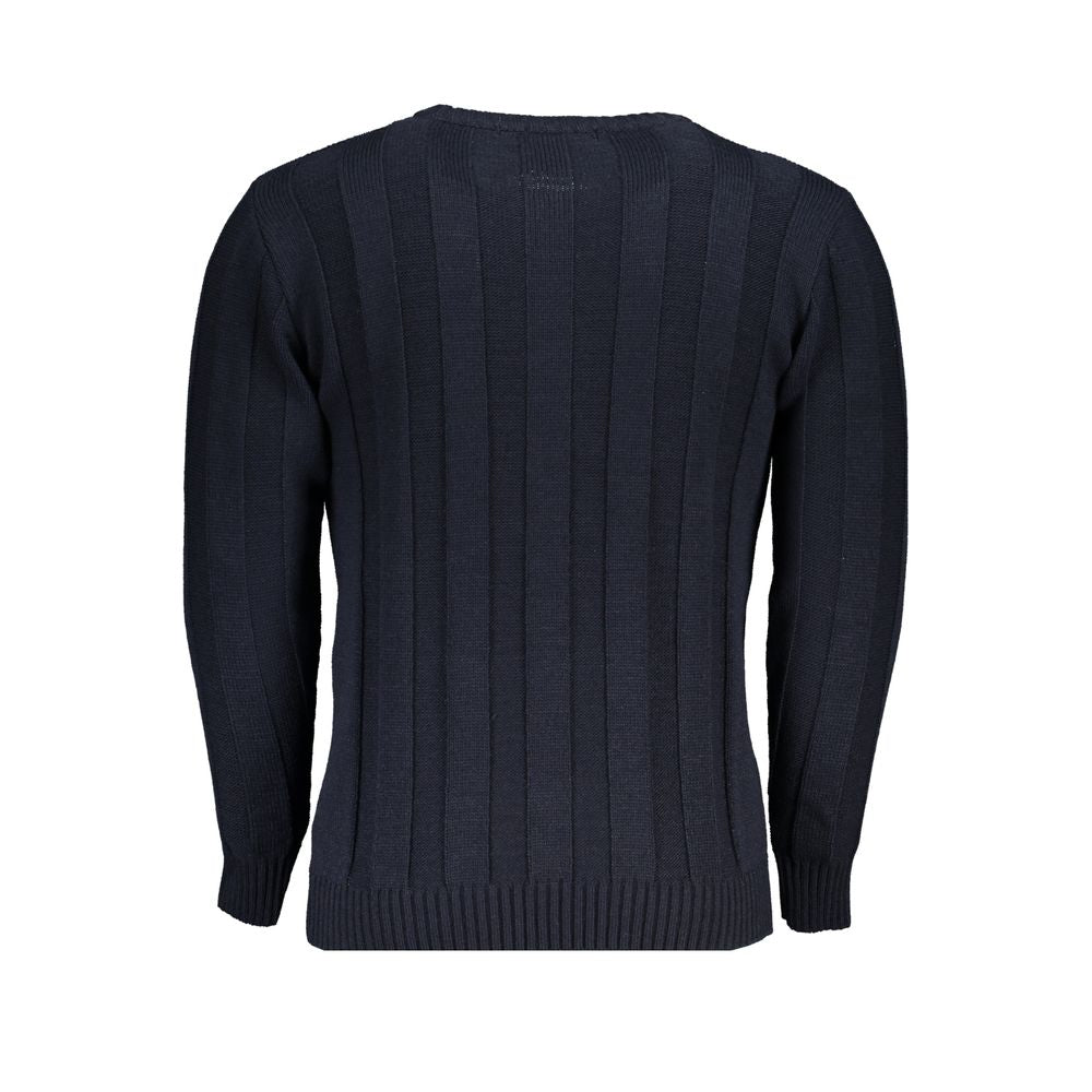 U.S. Grand Polo Blue Fabric Sweater U.S. Grand Polo