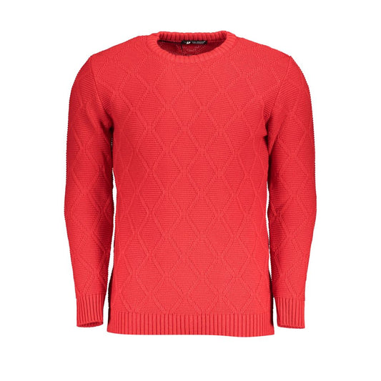 U.S. Grand Polo Red Fabric Sweater U.S. Grand Polo