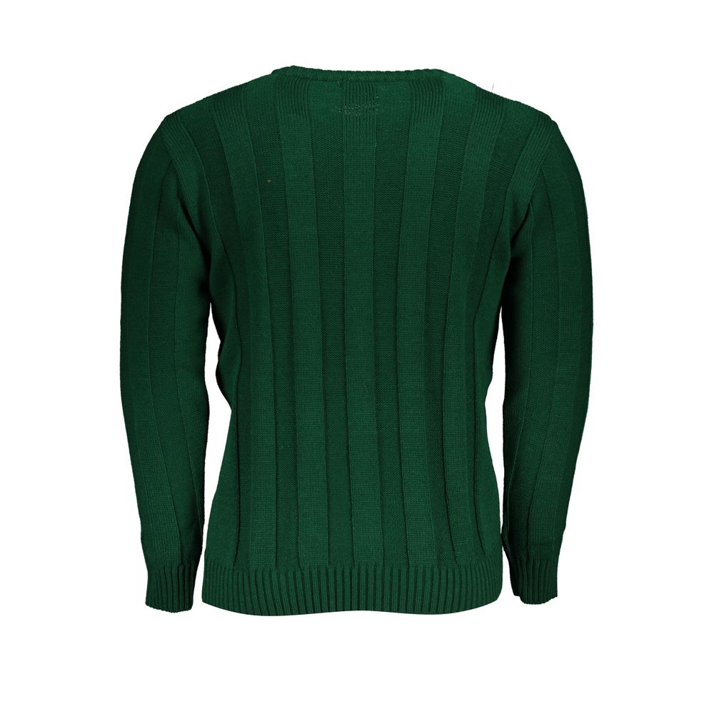 U.S. Grand Polo Green Fabric Sweater U.S. Grand Polo