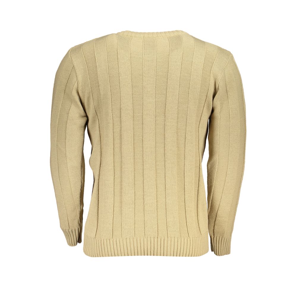 U.S. Grand Polo Beige Fabric Sweater U.S. Grand Polo