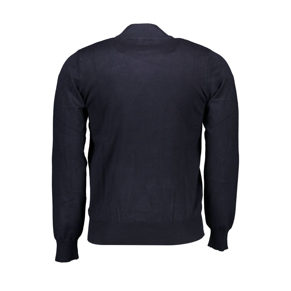 U.S. Grand Polo Blue Nylon Sweater U.S. Grand Polo