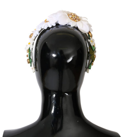 Dolce & Gabbana Sunflower Crystal Embellished Headband Dolce & Gabbana