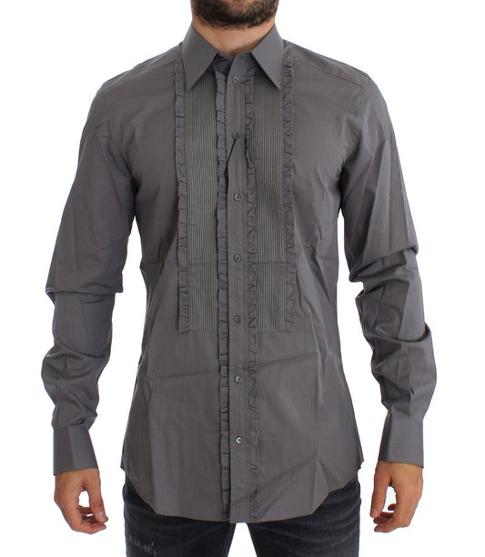 Dolce & Gabbana Elegant Slim Fit Cotton Dress Shirt Dolce & Gabbana