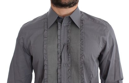 Dolce & Gabbana Elegant Slim Fit Cotton Dress Shirt Dolce & Gabbana