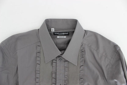 Dolce & Gabbana Elegant Slim Fit Cotton Dress Shirt Dolce & Gabbana