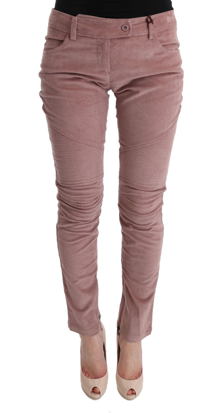 Ermanno Scervino Chic Pink Capri Cropped Trousers Ermanno Scervino