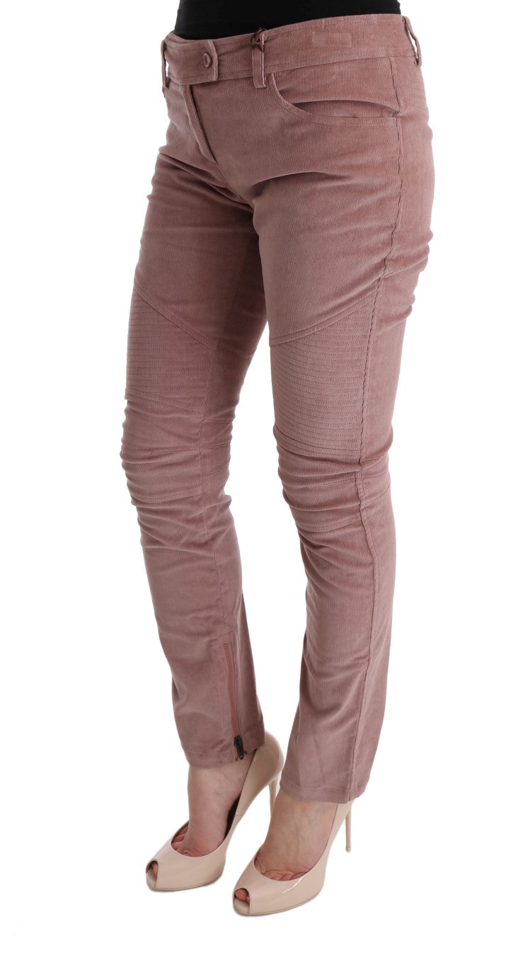 Ermanno Scervino Chic Pink Capri Cropped Trousers Ermanno Scervino