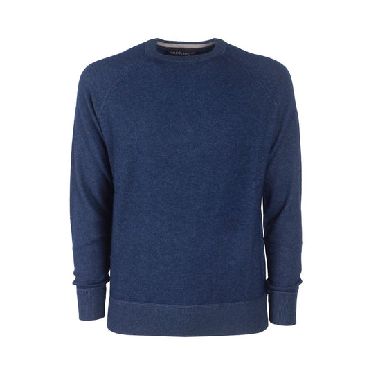 Emilio Romanelli Elegant Cashmere Crew Neck Sweater Emilio Romanelli