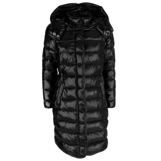 Yes Zee Chic Long Down Jacket with Hood for Women Yes Zee