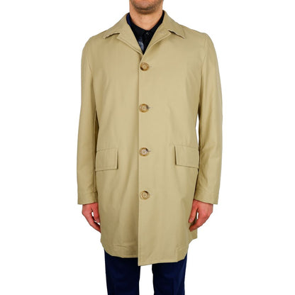 Aquascutum Classic Beige Trench Coat - Timeless Elegance Aquascutum