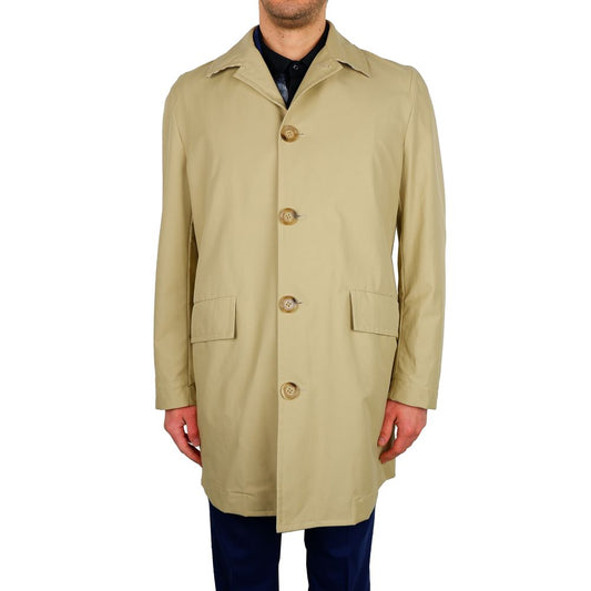 Aquascutum Classic Beige Trench Coat - Timeless Elegance Aquascutum