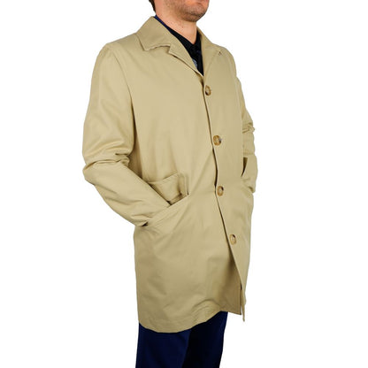 Aquascutum Classic Beige Trench Coat - Timeless Elegance Aquascutum