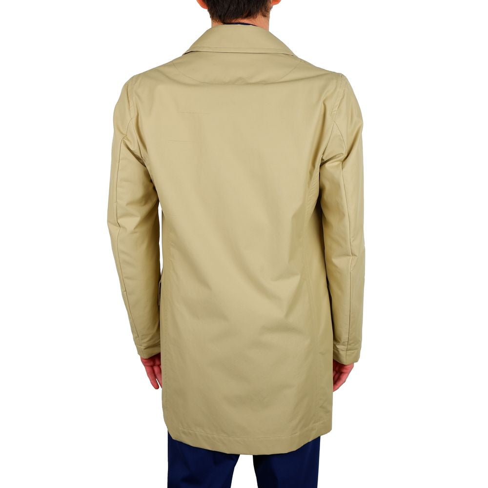 Aquascutum Classic Beige Trench Coat - Timeless Elegance Aquascutum