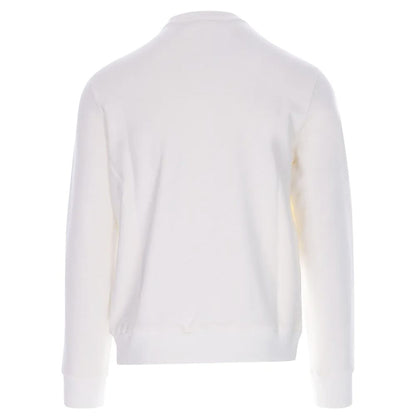 Jacob Cohen Elegant White Cotton Blend Sweatshirt Jacob Cohen