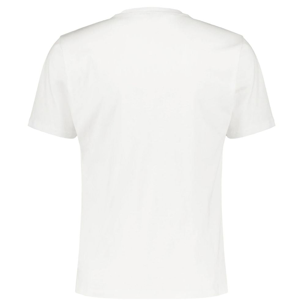 North Sails Elevated Casual White Crewneck Cotton Tee North Sails