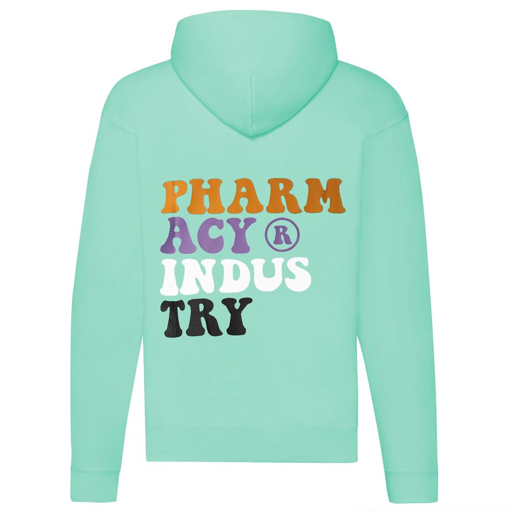 Pharmacy Industry Green Cotton Sweater Pharmacy Industry