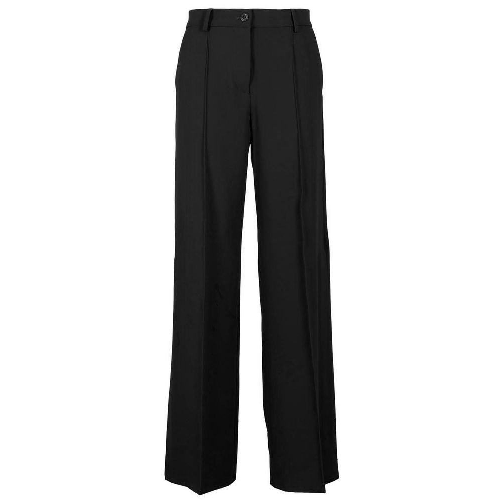 PINKO Black Polyester Jeans & Pant PINKO