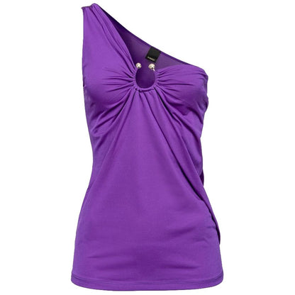 PINKO Purple Nylon Tops & T-Shirt PINKO