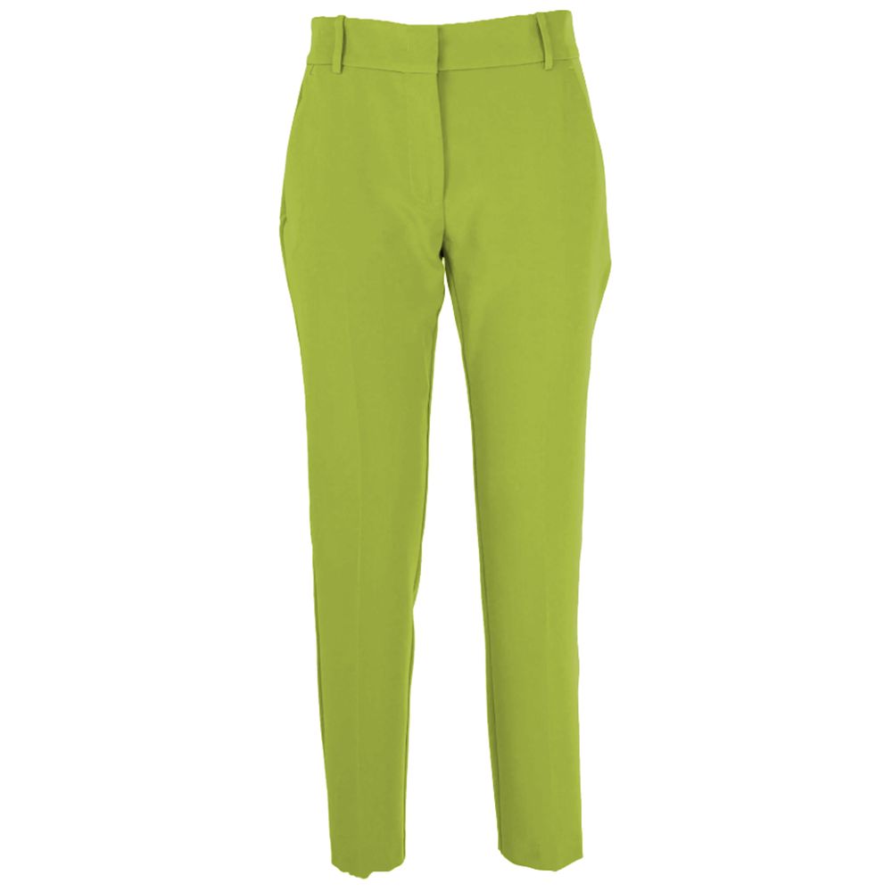 PINKO Green Polyester Jeans & Pant PINKO