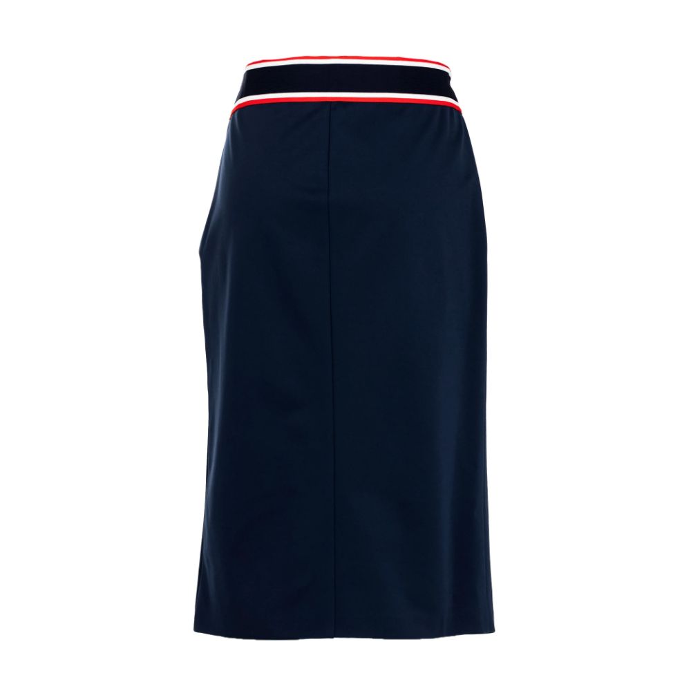 PINKO Blue Viscose Skirt PINKO