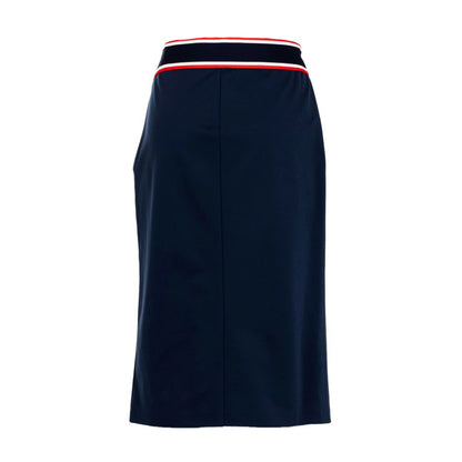 PINKO Blue Viscose Skirt PINKO