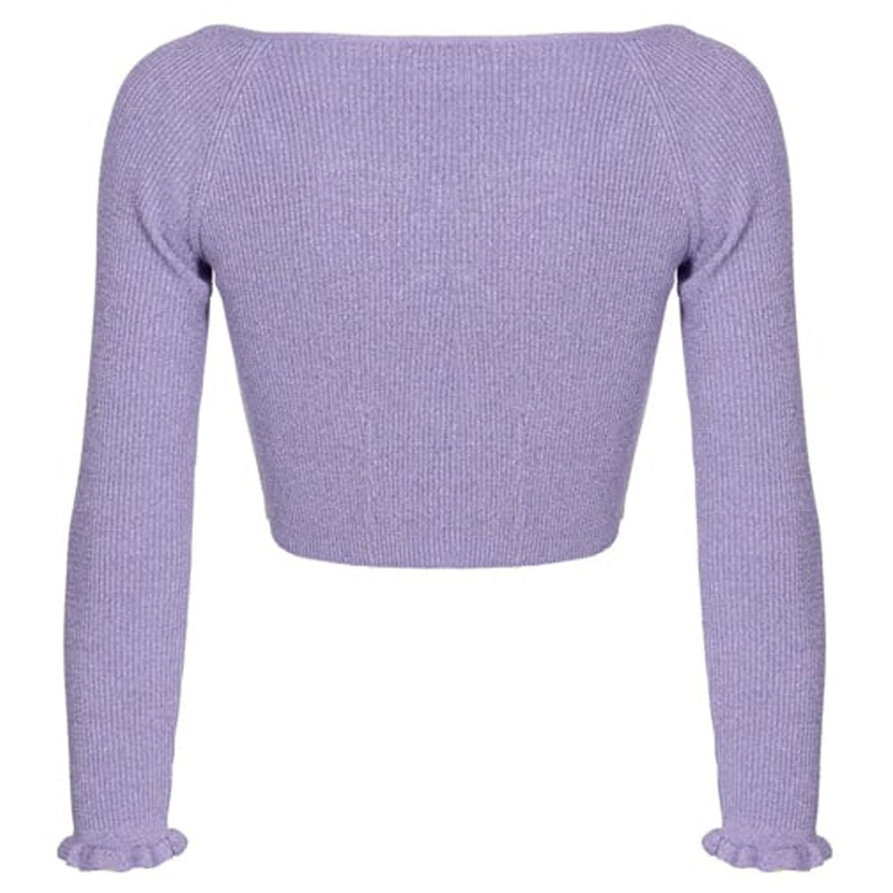 PINKO Purple Viscose Sweater PINKO