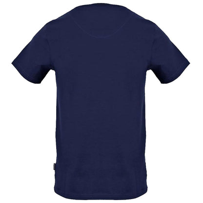 Aquascutum Blue Cotton T-Shirt Aquascutum