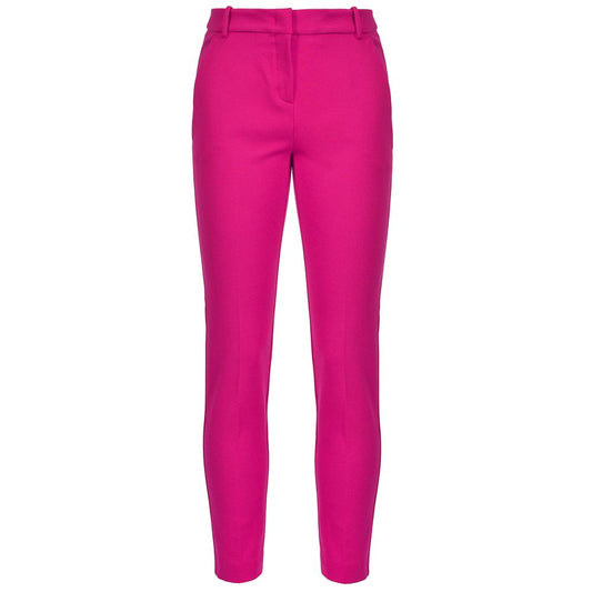 PINKO Fuchsia Viscose Jeans & Pant PINKO