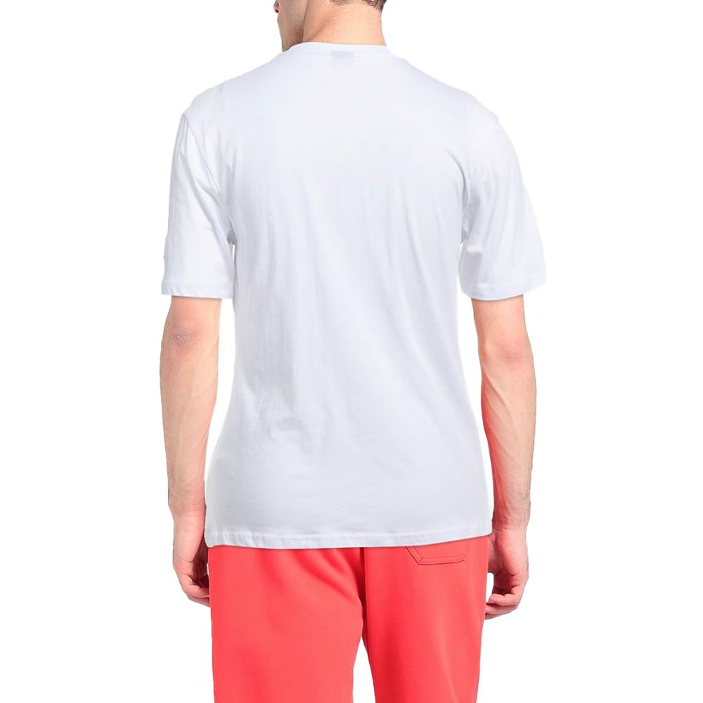 North Sails Elegant White Cotton Logo Tee North Sails