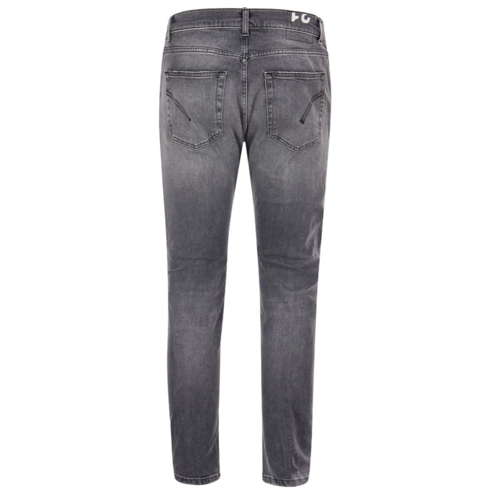 Dondup Chic Grey Dian Jeans with Distressed Detailing Dondup