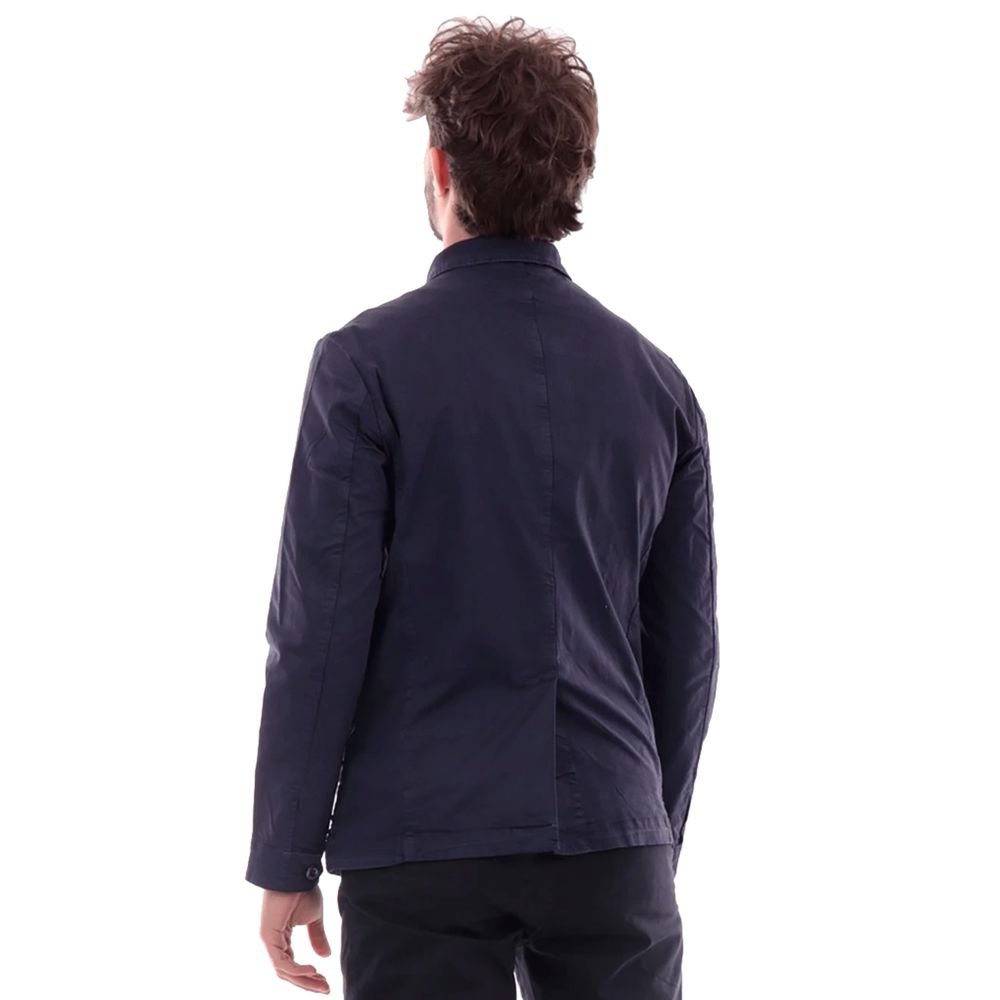 Refrigiwear Blue Cotton Jacket Refrigiwear