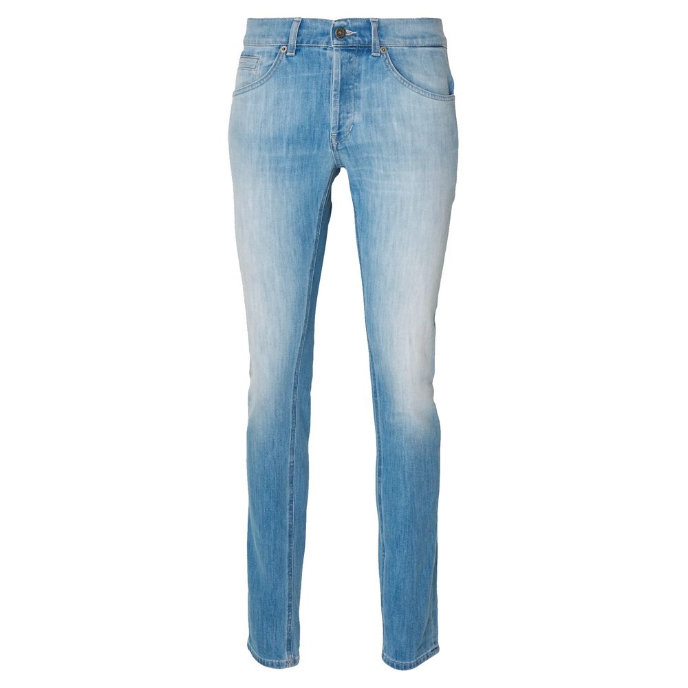 Dondup Sleek Light Blue Stretch Denim for Men Dondup