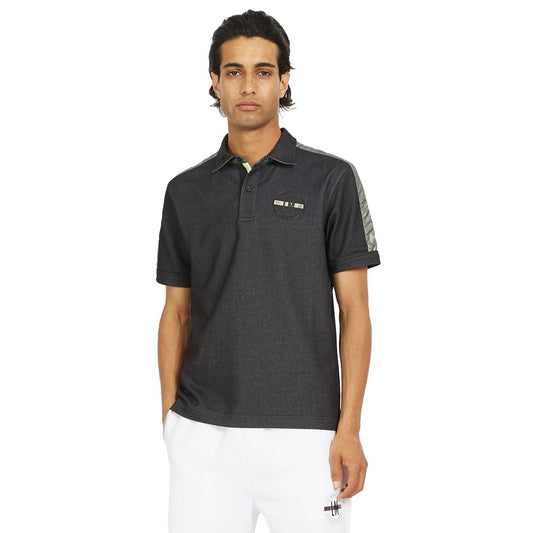 La Martina Sleek Cotton Blend Polo Shirt with Logo La Martina