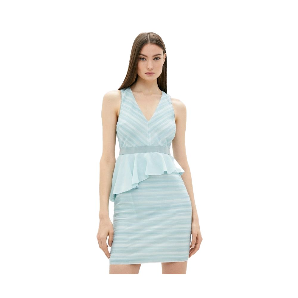 Patrizia Pepe Sleeveless Crepe Ruffle Dress Patrizia Pepe