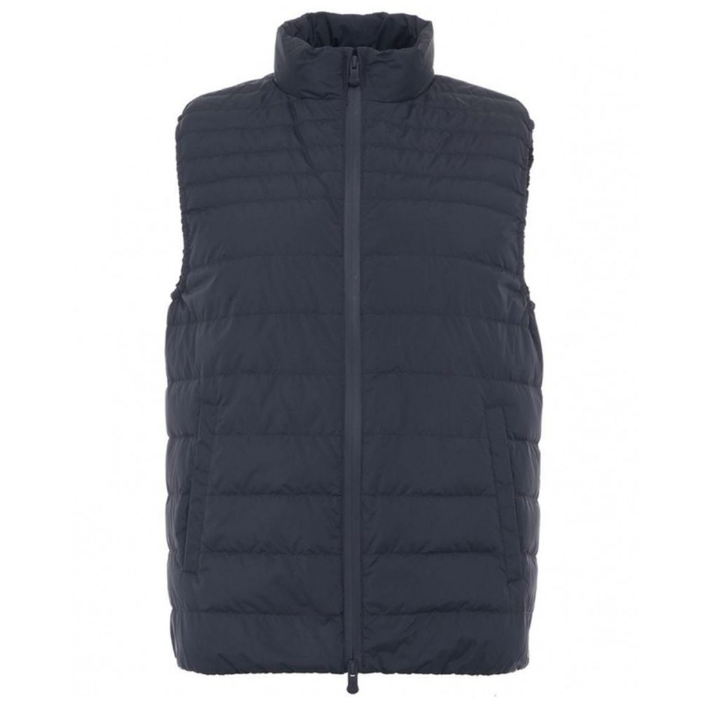 People Of Shibuya Sleek Blue Puffer Vest for a Modern Look People Of Shibuya