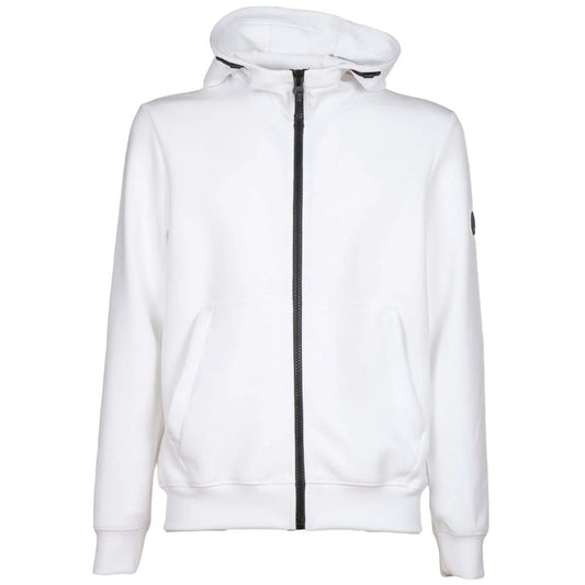 People Of Shibuya Elegant White Tech Fabric Hoodie People Of Shibuya