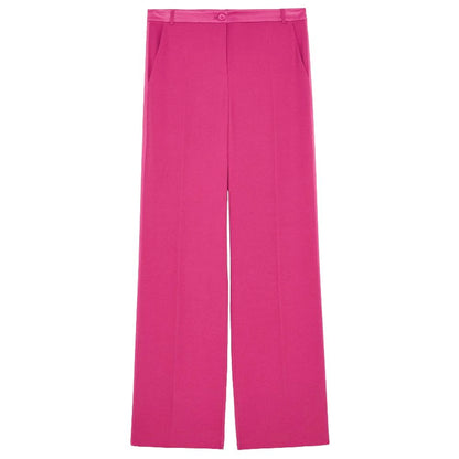 Patrizia Pepe Elegant Fuchsia Palazzo Trousers Patrizia Pepe