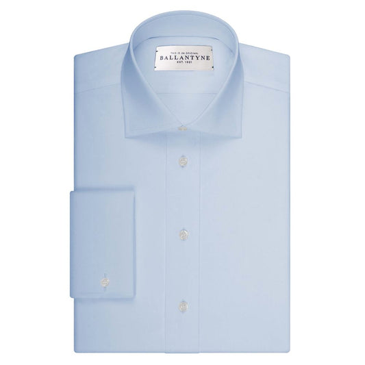 Ballantyne Elegant Light Blue Cotton Men's Shirt Ballantyne