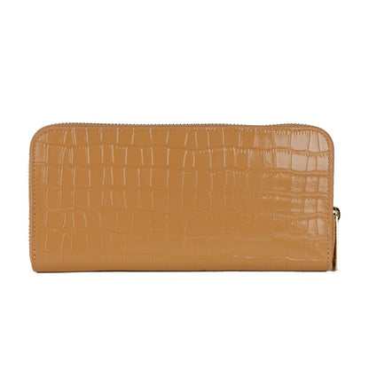 Baldinini Trend Elegant Croco Print Leather Wallet Baldinini Trend